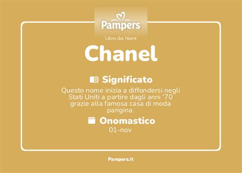 chanel significato del nome